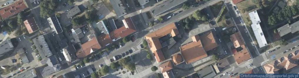 Zdjęcie satelitarne Rynek Jana Pawła II ul.