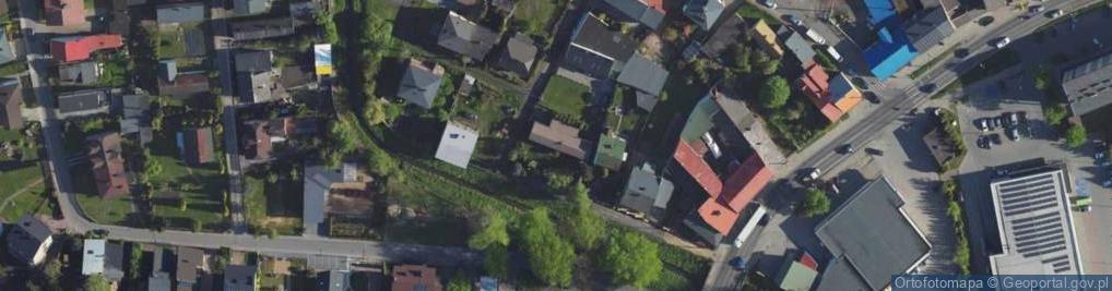 Zdjęcie satelitarne Rybna ul.