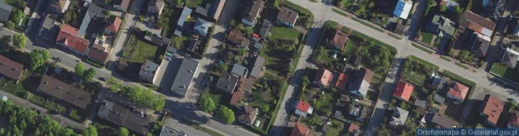 Zdjęcie satelitarne Rynkowa ul.