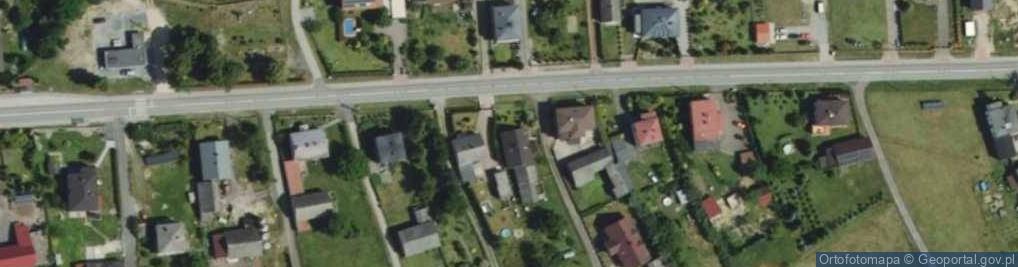 Zdjęcie satelitarne Rybnicka ul.