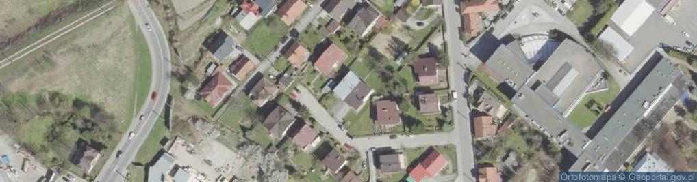 Zdjęcie satelitarne Rycerska ul.