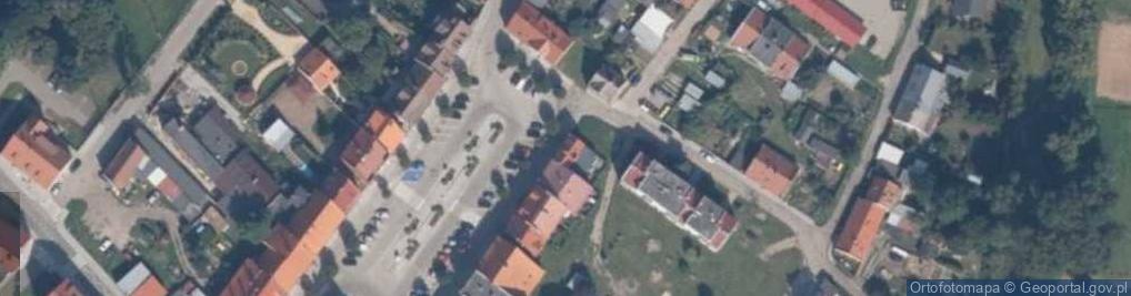 Zdjęcie satelitarne Rynek Pułaskiego Kazimierza, gen. ul.