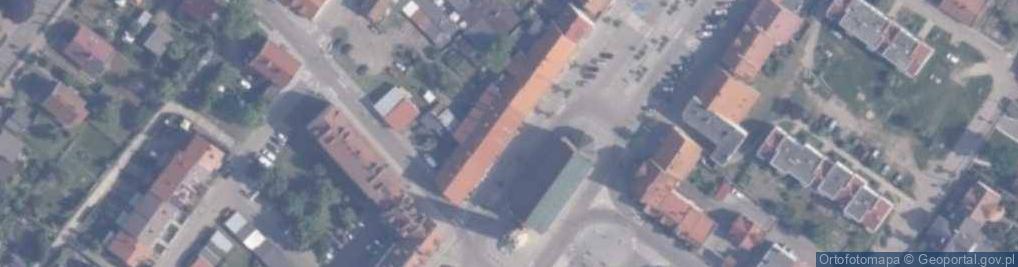 Zdjęcie satelitarne Rynek Pułaskiego Kazimierza, gen. ul.