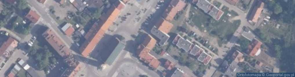 Zdjęcie satelitarne Rynek Pułaskiego Kazimierza, gen. ul.