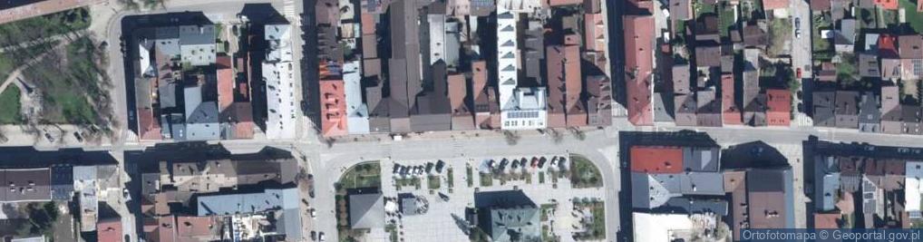 Zdjęcie satelitarne Rynek ul.