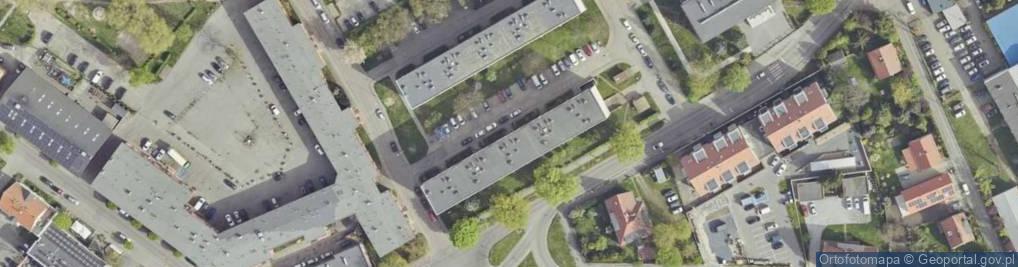 Zdjęcie satelitarne Rybacka ul.