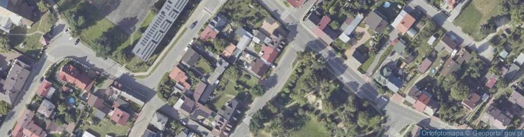 Zdjęcie satelitarne Rynek Denkowski ul.