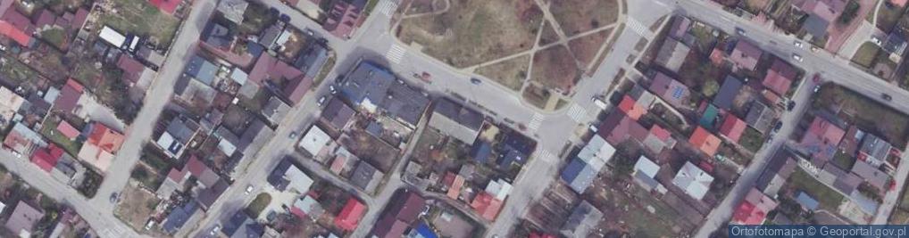 Zdjęcie satelitarne Rynek Denkowski ul.