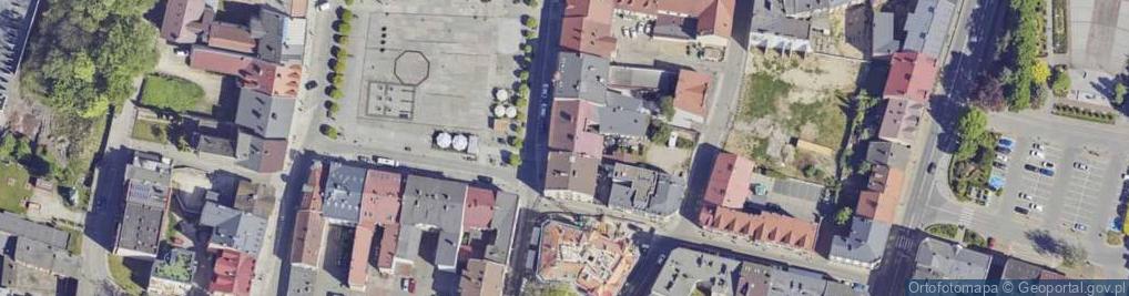 Zdjęcie satelitarne Rynek Główny ul.