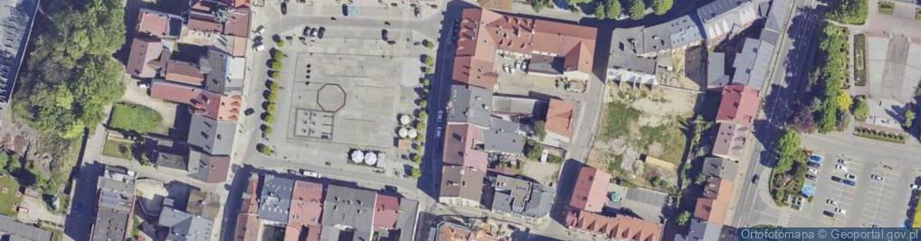 Zdjęcie satelitarne Rynek Główny ul.