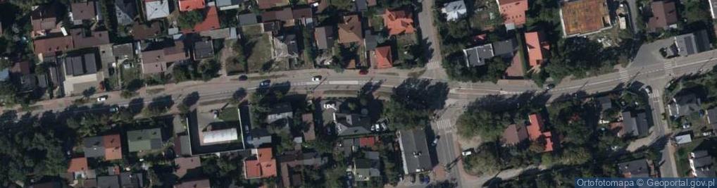 Zdjęcie satelitarne Rycerska ul.