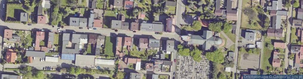 Zdjęcie satelitarne Rychla ul.