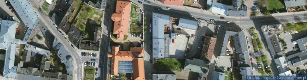 Zdjęcie satelitarne Rycerska ul.