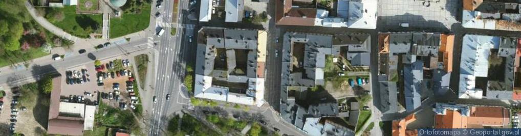 Zdjęcie satelitarne Rycerska ul.