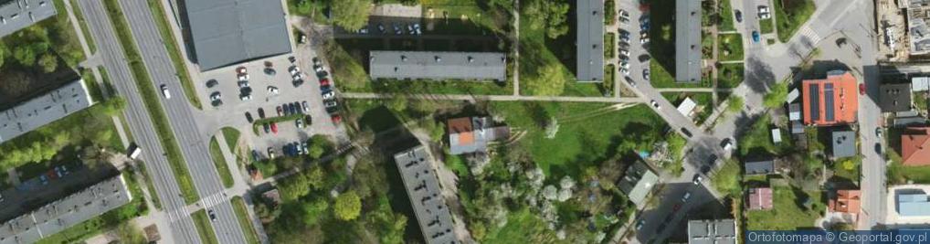 Zdjęcie satelitarne Rysia ul.