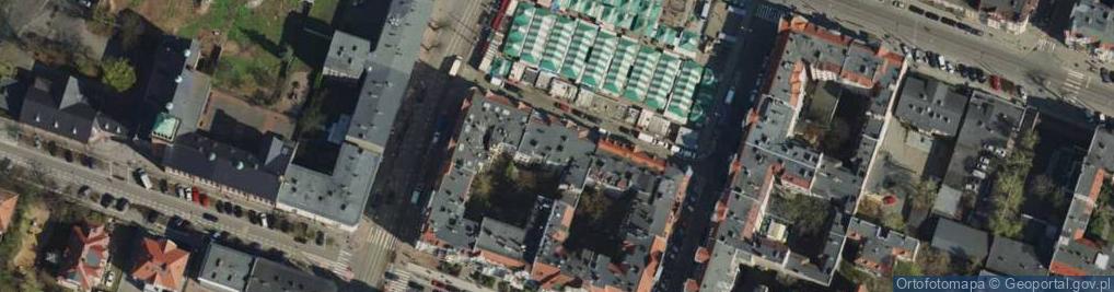 Zdjęcie satelitarne Rynek Jeżycki ul.