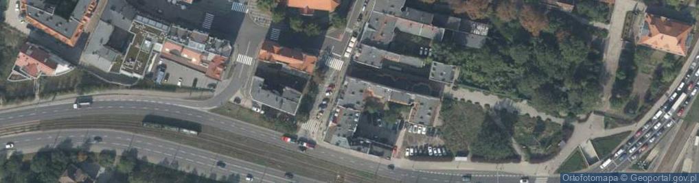 Zdjęcie satelitarne Rynek Śródecki ul.