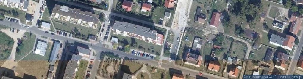Zdjęcie satelitarne Rybna ul.