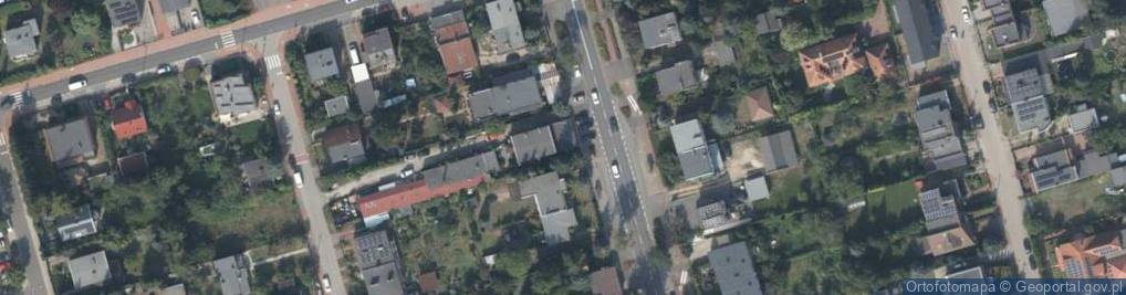 Zdjęcie satelitarne Rynkowa ul.