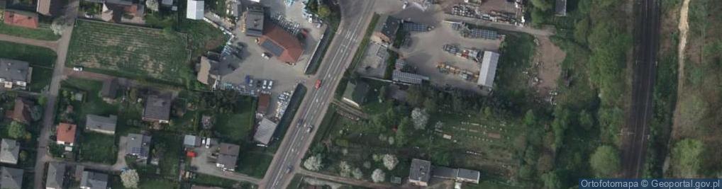 Zdjęcie satelitarne Rybnicka ul.