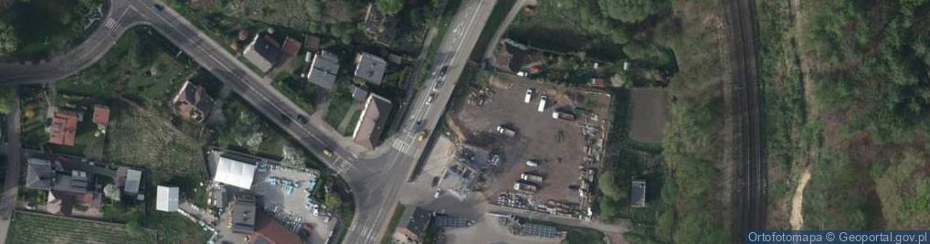 Zdjęcie satelitarne Rybnicka ul.