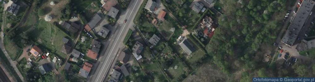 Zdjęcie satelitarne Rybnicka ul.