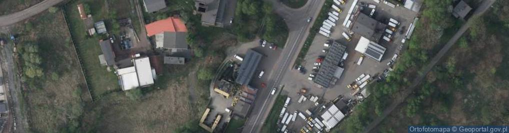 Zdjęcie satelitarne Rybnicka ul.