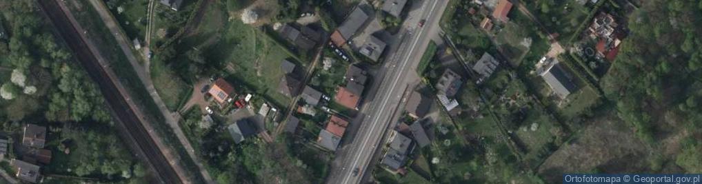 Zdjęcie satelitarne Rybnicka ul.