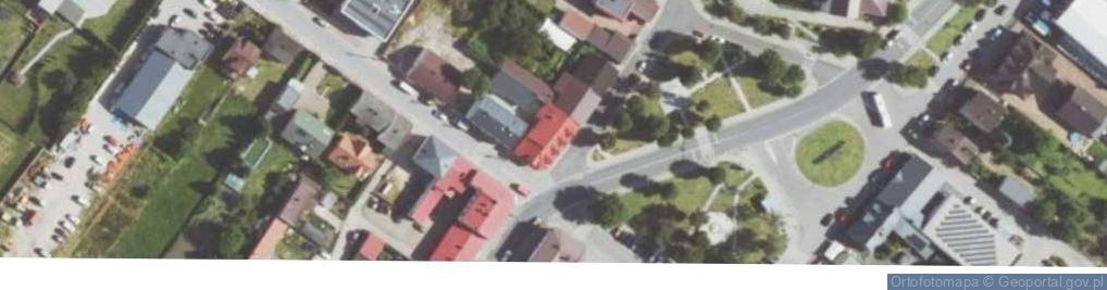 Zdjęcie satelitarne Rynek Piastowski ul.