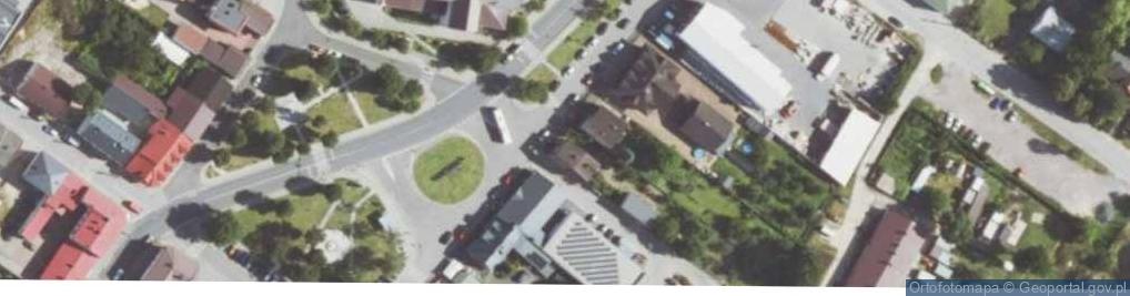 Zdjęcie satelitarne Rynek Piastowski ul.