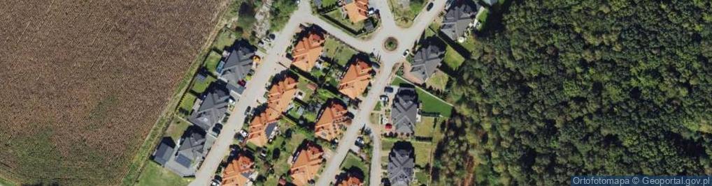 Zdjęcie satelitarne Rydzów ul.