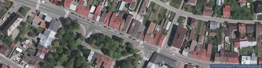 Zdjęcie satelitarne Rynek ul.