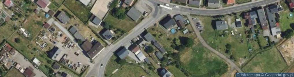 Zdjęcie satelitarne Rybnicka ul.
