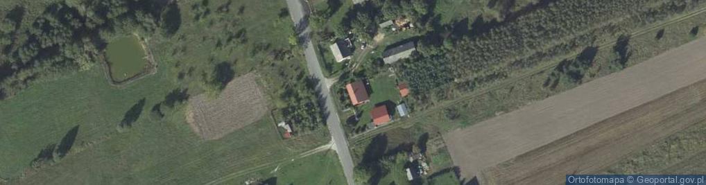 Zdjęcie satelitarne Rybie ul.