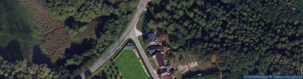 Zdjęcie satelitarne Rybiny ul.