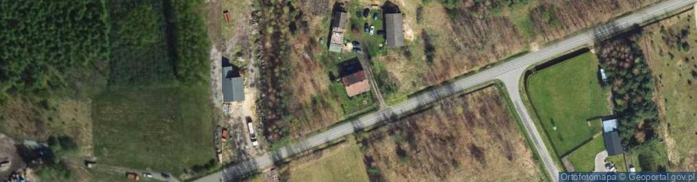 Zdjęcie satelitarne Rybno ul.
