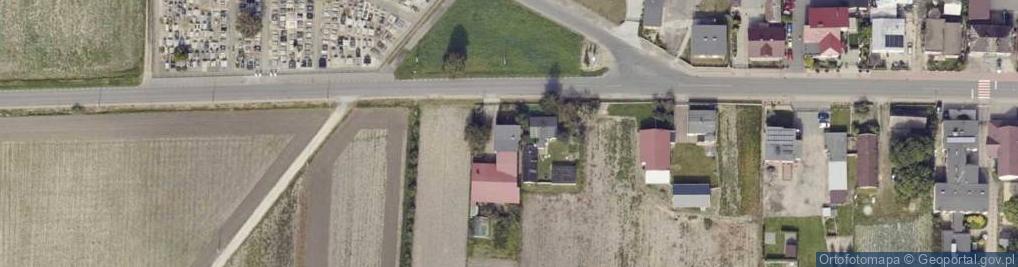 Zdjęcie satelitarne Rychnów ul.