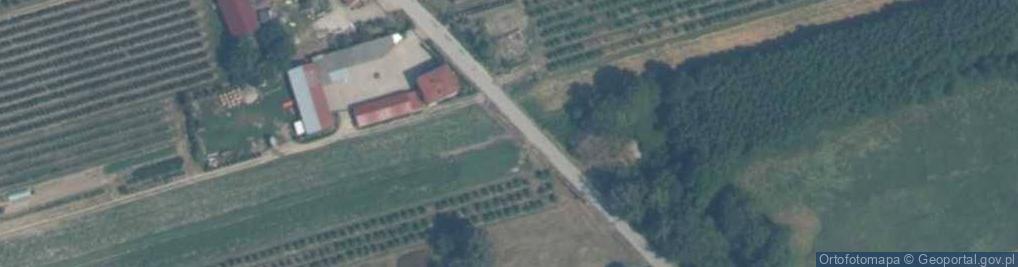 Zdjęcie satelitarne Rykały ul.