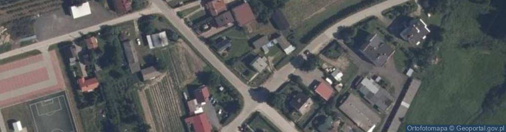 Zdjęcie satelitarne Rykały ul.