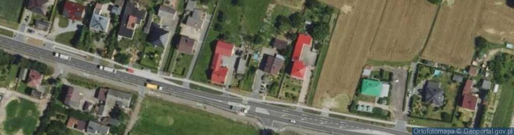 Zdjęcie satelitarne Rybnicka ul.