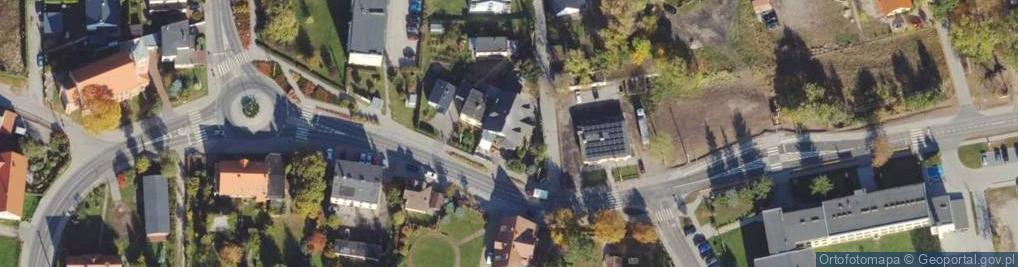 Zdjęcie satelitarne Rynek Pocztowy ul.