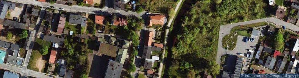 Zdjęcie satelitarne Rybna ul.