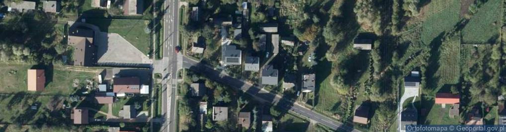 Zdjęcie satelitarne Rycerska ul.