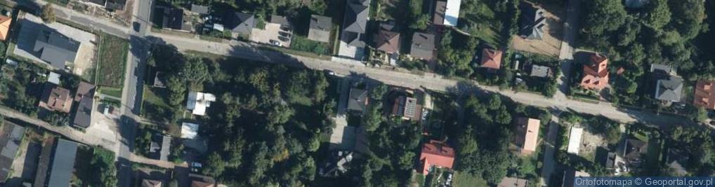 Zdjęcie satelitarne Rycerska ul.