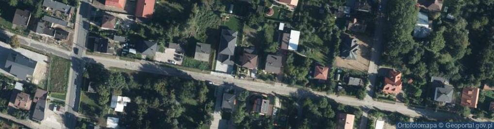 Zdjęcie satelitarne Rycerska ul.