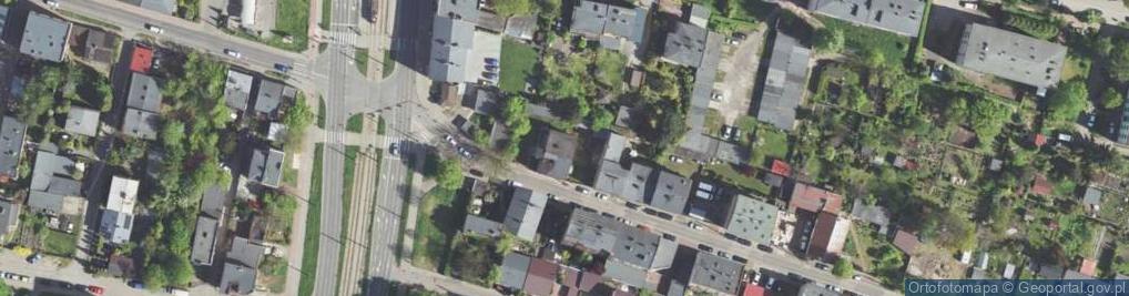 Zdjęcie satelitarne Rybna ul.