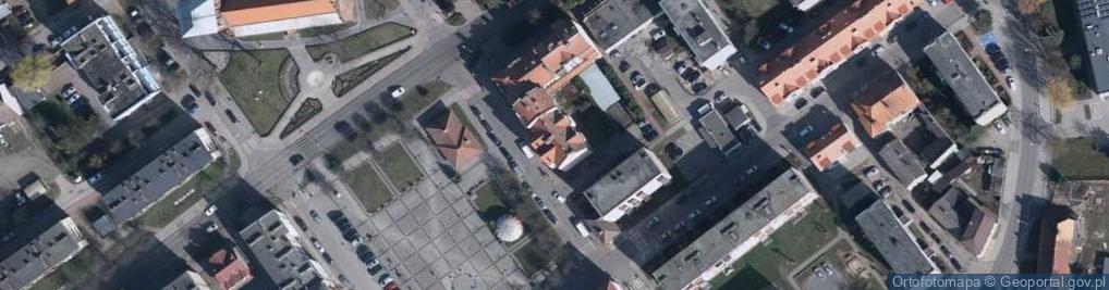 Zdjęcie satelitarne Rynek Miejski Tadeusza Federa ul.