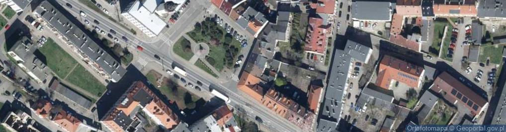 Zdjęcie satelitarne Rynek ul.