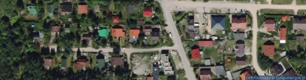 Zdjęcie satelitarne Rycerska ul.