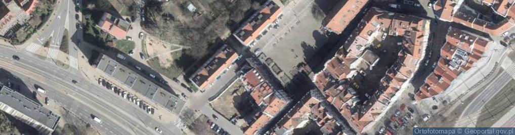 Zdjęcie satelitarne Rynek Sienny ul.